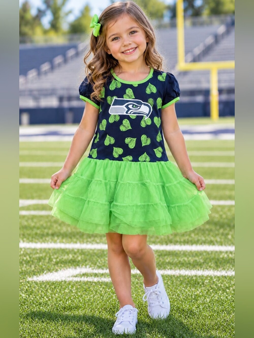 NFL Seattle Seahawks "Love To Dance" Tutu Dress